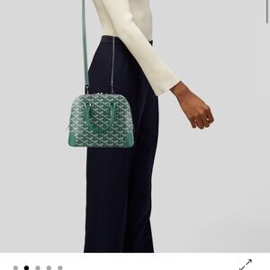 Goyard Green Crossbody Bag